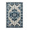 Machine Washable Art Deco Gray Area Rug
