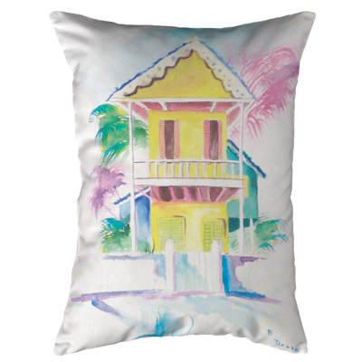  Housse et insert de coussin d'extérieur West Palm Hut