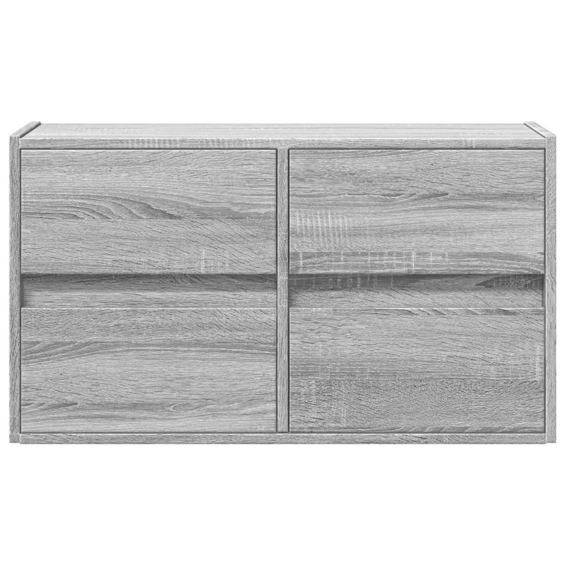 Yes_No_No_Yes_No TV Stand, Grey Sonoma, 80cm