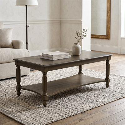 Branham Solid Wood Rectangular Coffee Table