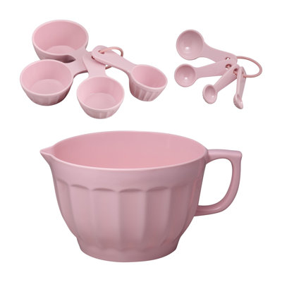 Latte Melamine Mixing Bowl Set