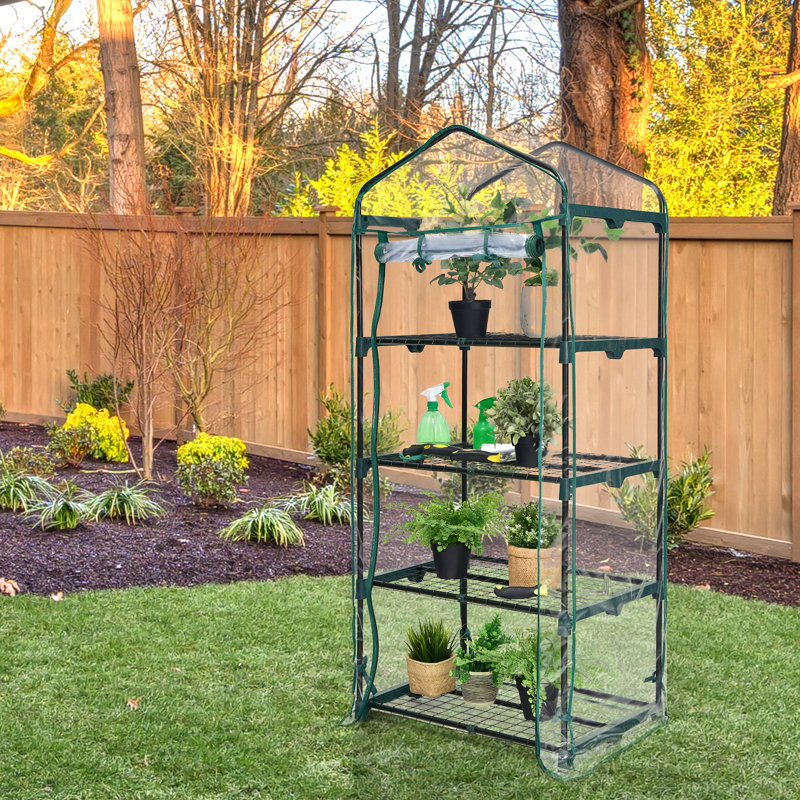 Ainis 2.3 Ft W x 1.7 Ft D Growing Rack, White