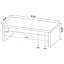 Table basse Brianna Mango