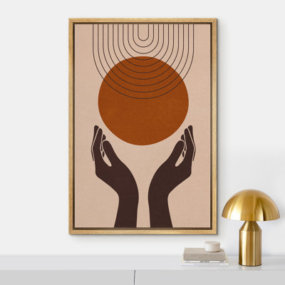 Portrait d'une femme noire afro-américaine élégante Mid-Century