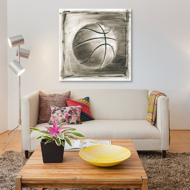 «Varsity II», impression sur toile, H 37 po x l 37 po x P 1,5 po, Toile tendue, Pas de tapis