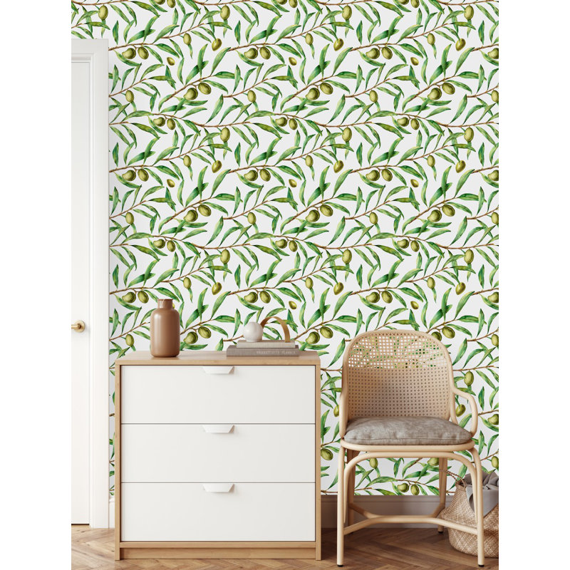 Rouleau de papier peint L 18,75 pi x l 25 po Barbro