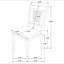 Ensemble de 2 chaises d'appoint en bois Pratto