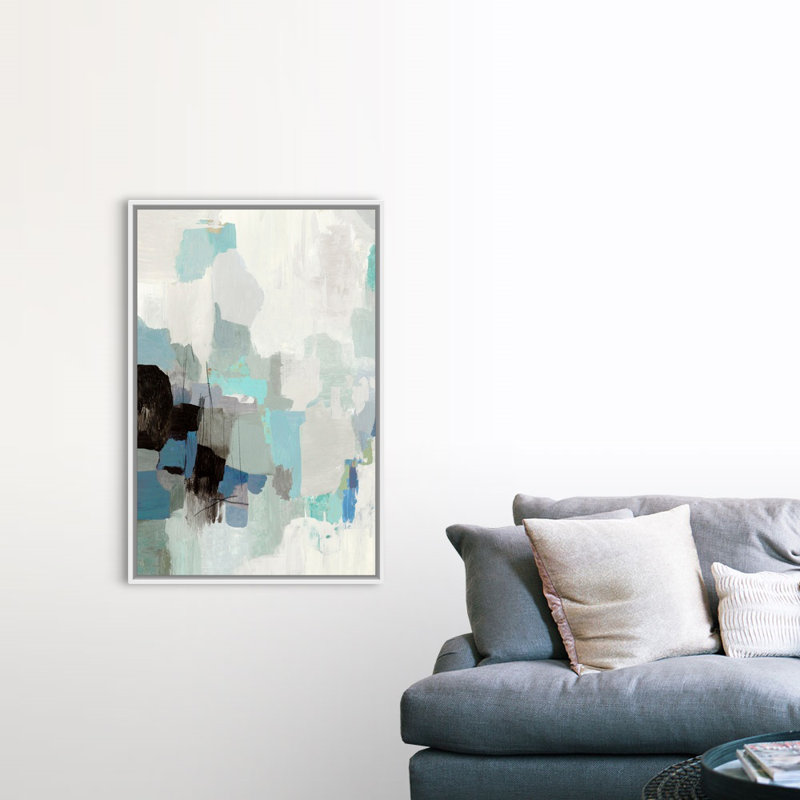 Reproduction d’art sur toile, "pellucid" par Tom Reeves, Toile blanche encadrée, H 50 po x l 34 po x P 1,75 po