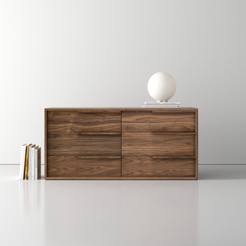 Nantucket 6 Drawer Double Dresser