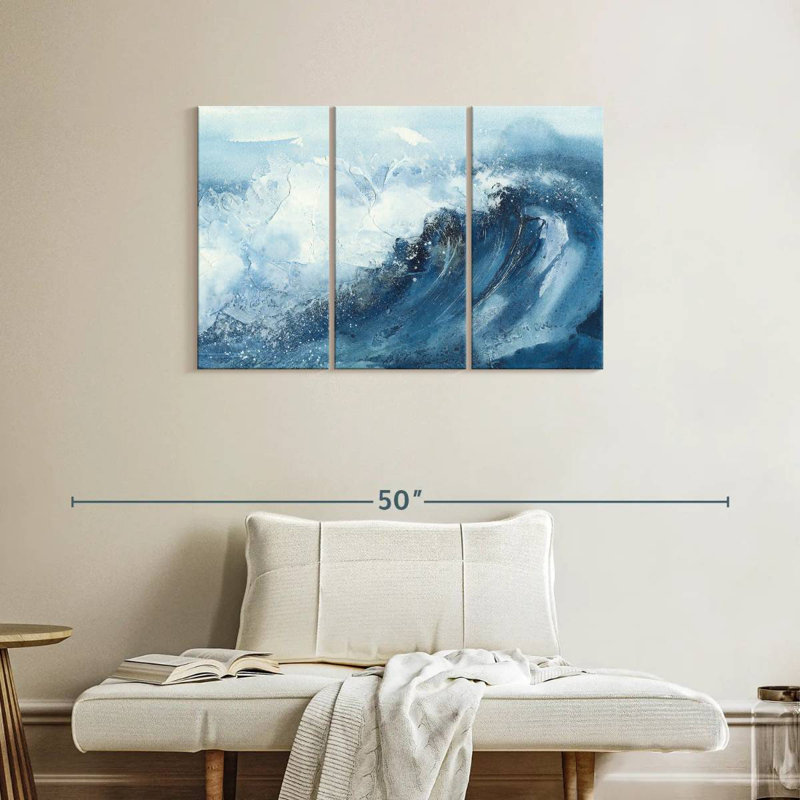 Gillard Fierce Waves III, H 24 po x l 38 po