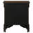 2-Drawer Bedroom Nightstand, With Bail Handle