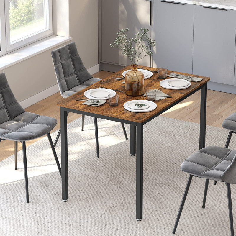 Abhinaya Metal Base Dining Table