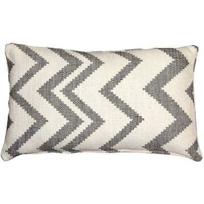 Coussin en coton «Lorenzo Zigzag»