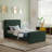 Chaylin Upholstered Platform Bed-94006042-94006041