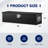 30 Inch Steel Heavy Duty Truck Bed Tool Box, Trailer Tongue Tool Box With Lock And Keys, Tool Box For Storage, Utility Trailer Tool Box For Truck, Pickup, RV, Trailer