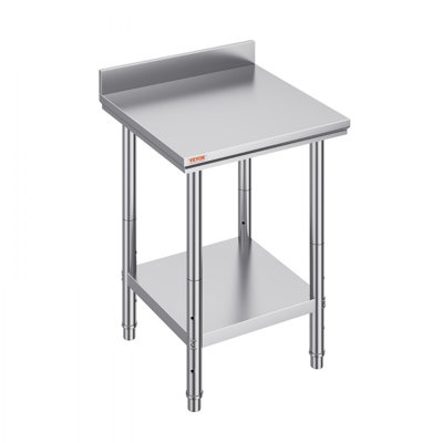 24" X 24" Commercial Stainless Steel Work Table Bench Prep Kitchen Restaurant by 17 Stories