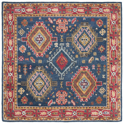 Donnal Hand Tufted Wool Oriental Rug