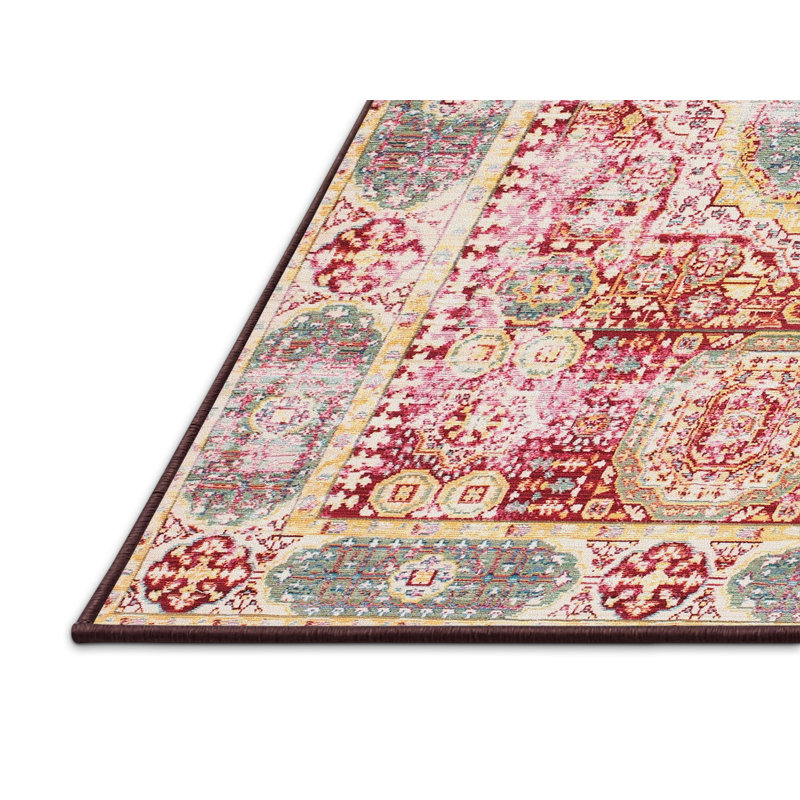 Wool Oriental Indoor Rug, Rectangle 6' x 9'