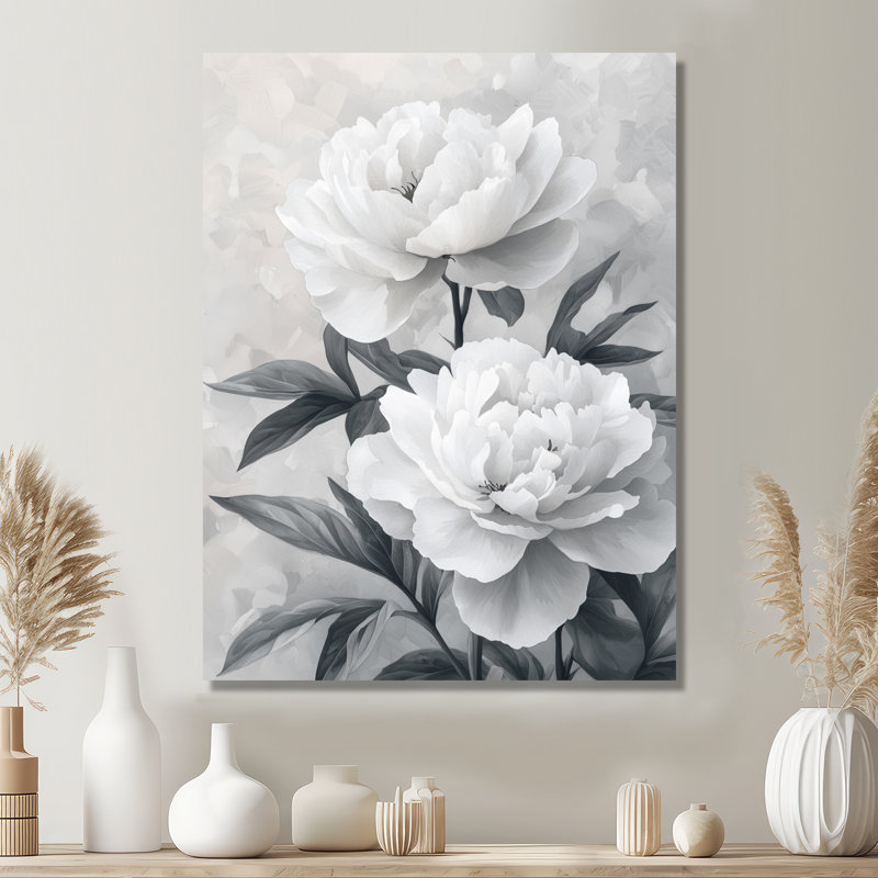 Boutell - impressions sur toile florales, H 32 po x l 16 po, Toile tendue, Ne s’applique pas