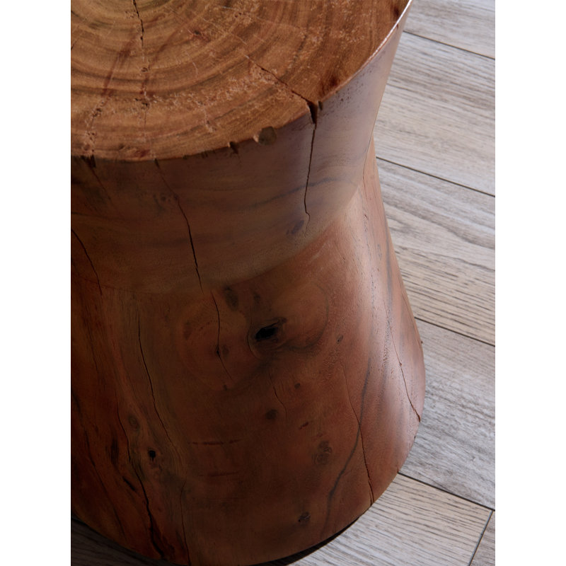 Maymie Solid Wood Accent Stool