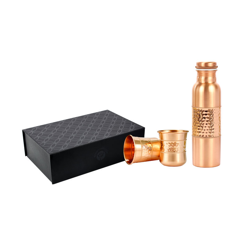 250ml Copper Drinking Glass Set