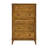 56"H  Retro Style 5 Drawers Solid Wood Dresser-201924481