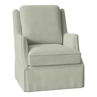 Savannah Upholstered Swivel Wingback Chair