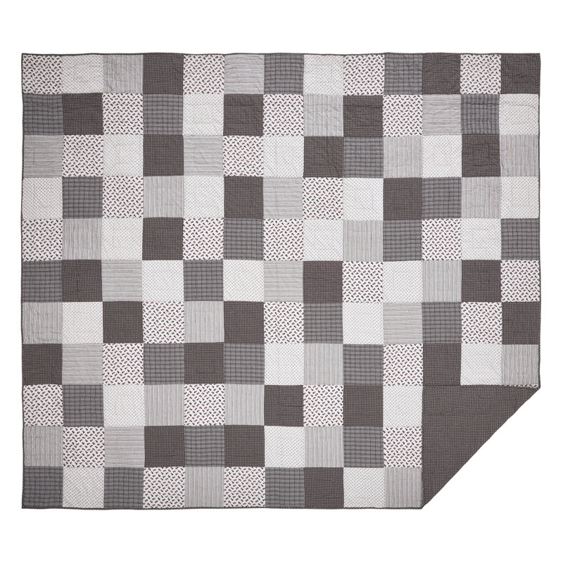 Florette Cotton Twill Quilt, California King