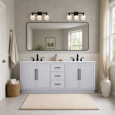 84 inch Double Bathroom Vanity