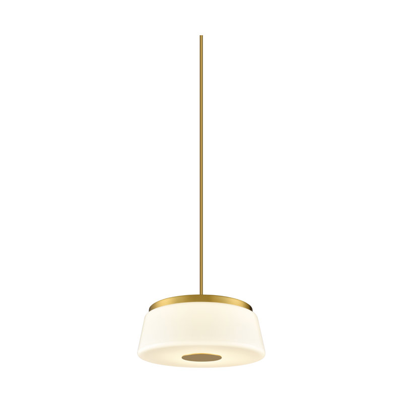 Luminaire suspendu 3 lumières Gavrilin, Laiton, H 50,5 po x l 13 po x P 13 po