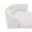 Fauteuil d'appoint rembourré en velours côtelé Malna