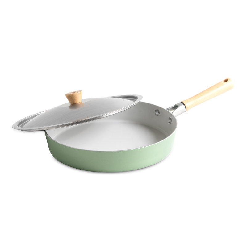 Nordic Ware Cardamom 8" Nonstick Frying Pan With Lid, 12"
