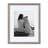 Ambrine Gray Wood Picture Frame - Set of 4 with Mat