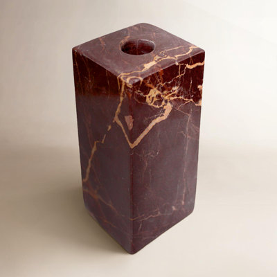 Keshia Genuine Marble Tealight Holder