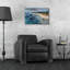 «Rough Surf» par Jeanette Vertentes, art mural en verre acrylique-267047604