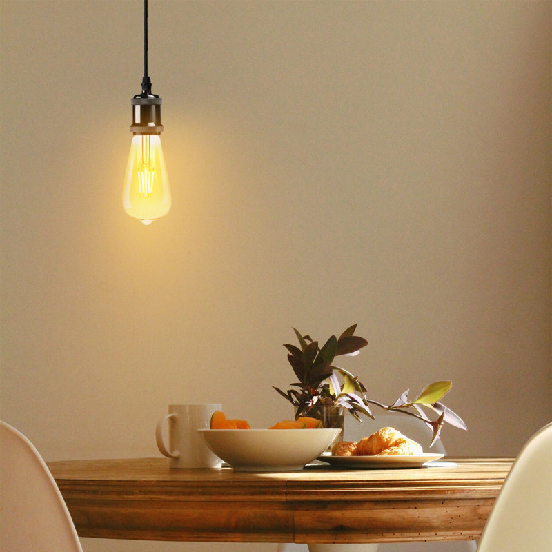 Annahy 1 - Light Single Pendant, Shiny Black