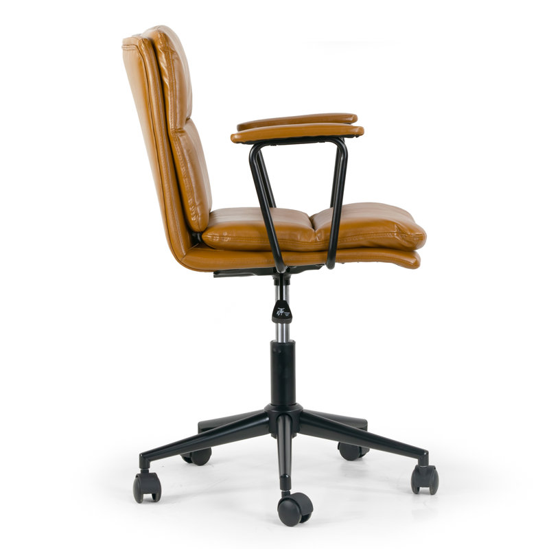 Chaise de travail Avalee, Brun cappuccino