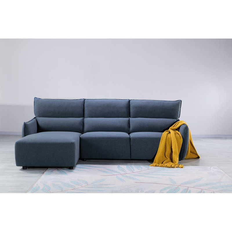 Hollyer Upholstered L-Shaped Sectional, Left Hand Facing