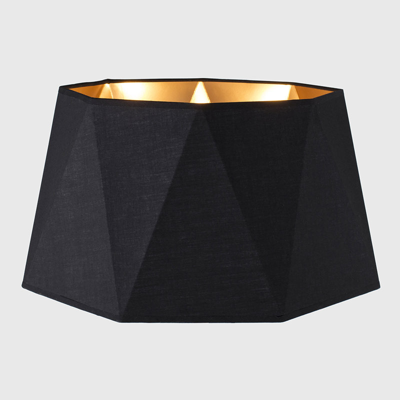 Toke 25cm H Cotton Novelty Lamp Shade ( Spider ) in Black