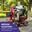 Scooter de mobilité robuste