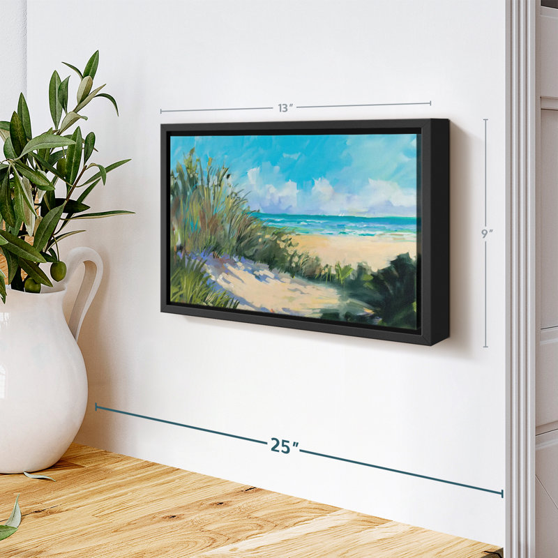 Plage "Beach Dunes Wall Art", H 9 po x l 13 po