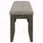 Erskin Dark Grey Upholstered Dining Bench