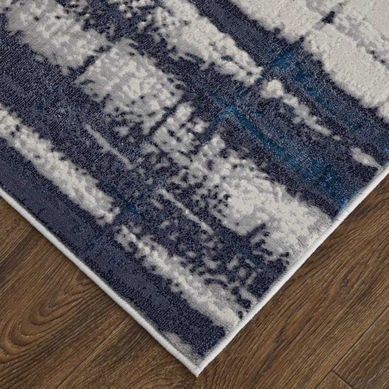 Mallinson Abstract Indoor Rug, Rectangle 9' x 12'