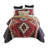 Donna Sharp Mojave Red 3PC Southwest King Quilt Set-475625827