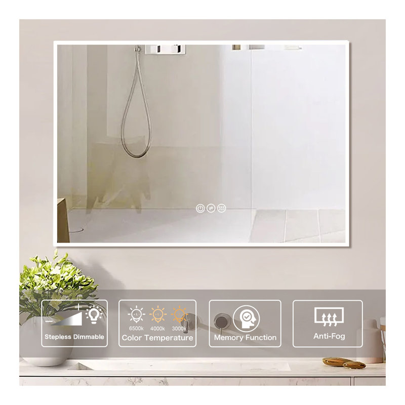 Miroir de salle de bain 40 po x 28 po