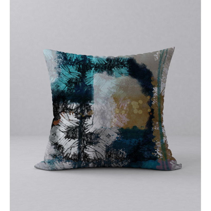 Housse de coussin carrée et insert Spring a1, 20 po x 20 po