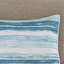 Ensemble de courtepointe 6 pièces Madison Park Marina Aqua à imprimé turquoise avec coussins décoratifs-692753400-741571138