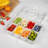 Djurre Divided Serving Tray with Lid and Handle, 8 Compartment Snackle Box