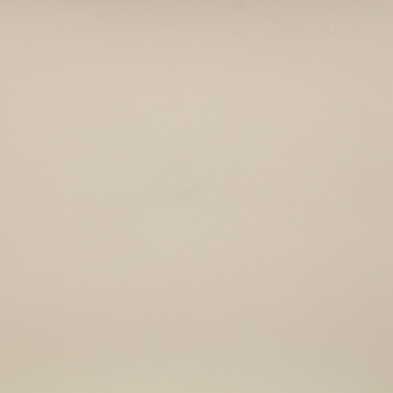 Banc rembourré en cuir Santos, Teint en brun, Cuir végétalien beige
