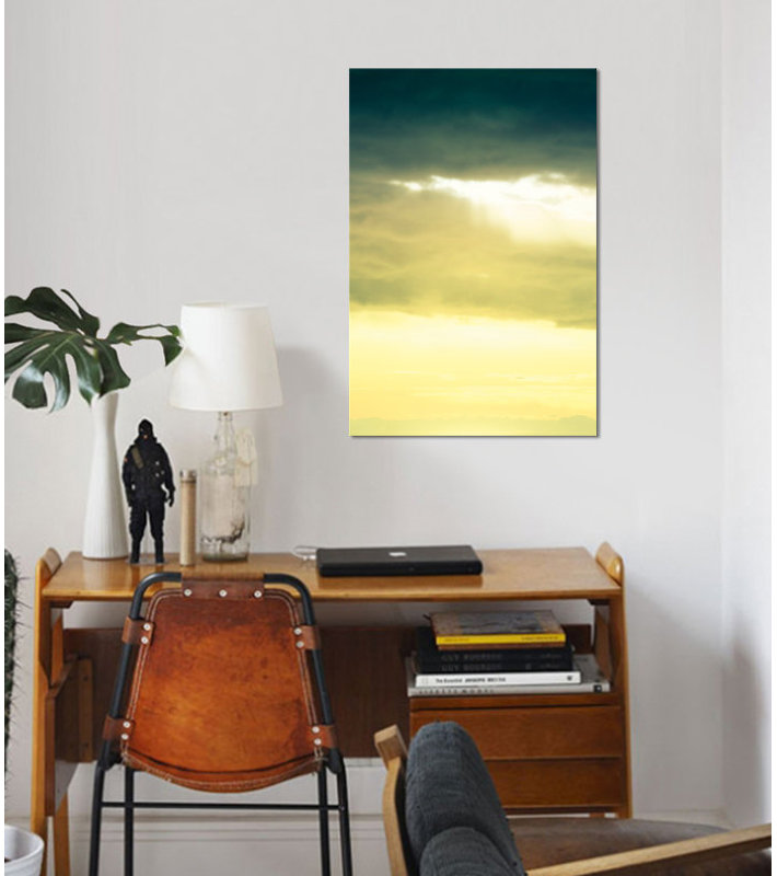 «Cloud Formations VII», impression sur toile, H 40 po x l 26 po x P 1,5 po, Pas de tapis, Toile tendue